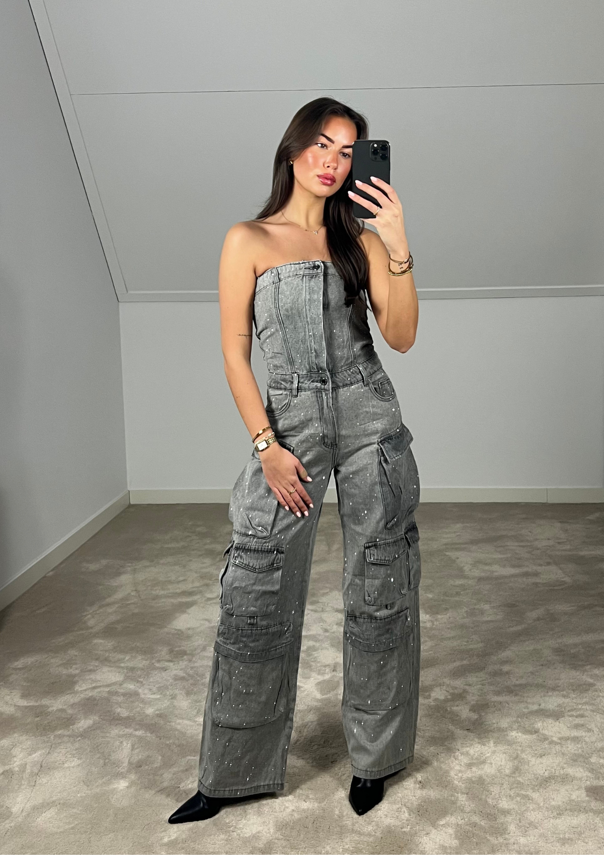 Kyara Jumpsuit - Grey