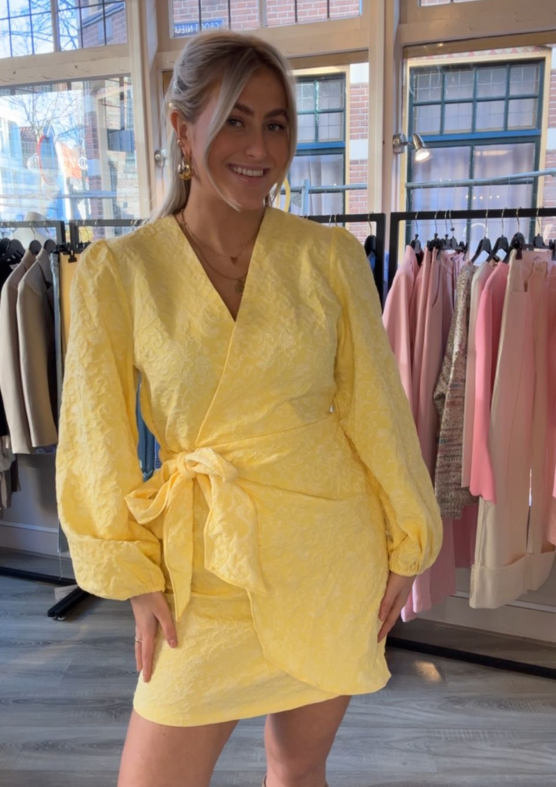 Noor Dress - Yellow