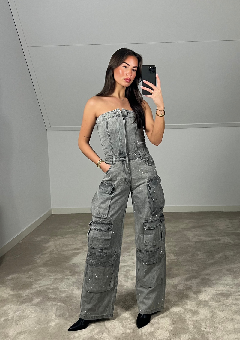 Kyara Jumpsuit - Grey