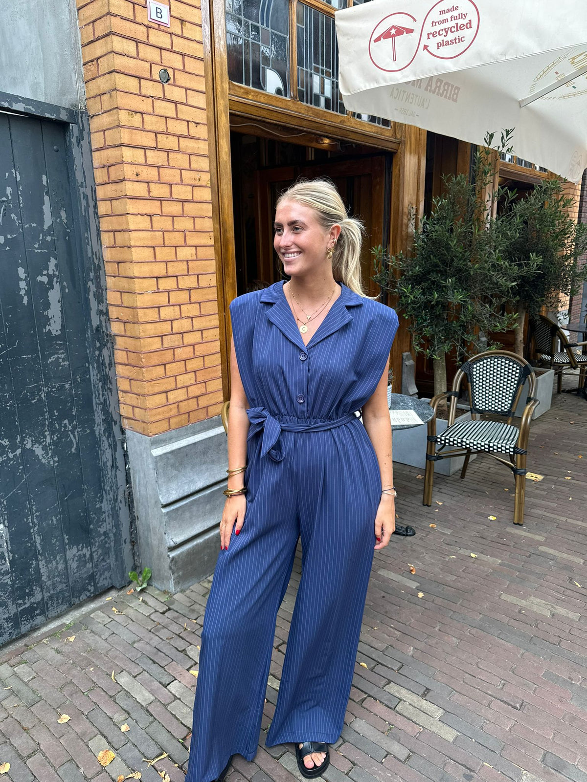 Kara Jumpsuit - Blue