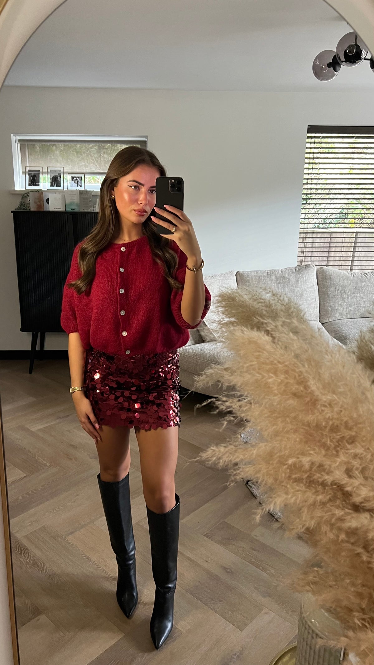 Lauren Skirt - Bordeaux