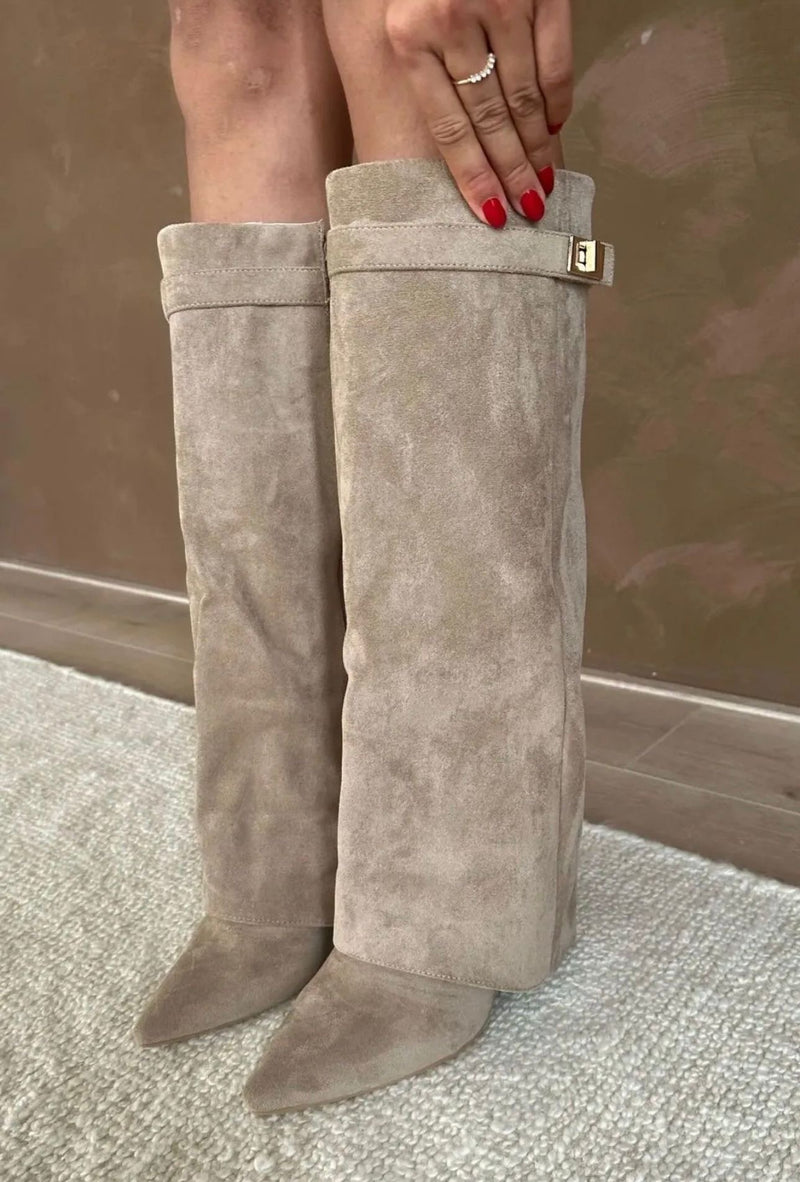 Lara Boots - Khaki