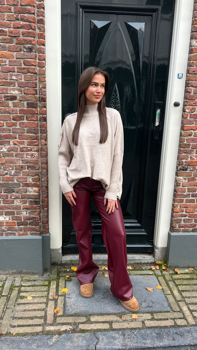 Mia Pants - Bordeaux