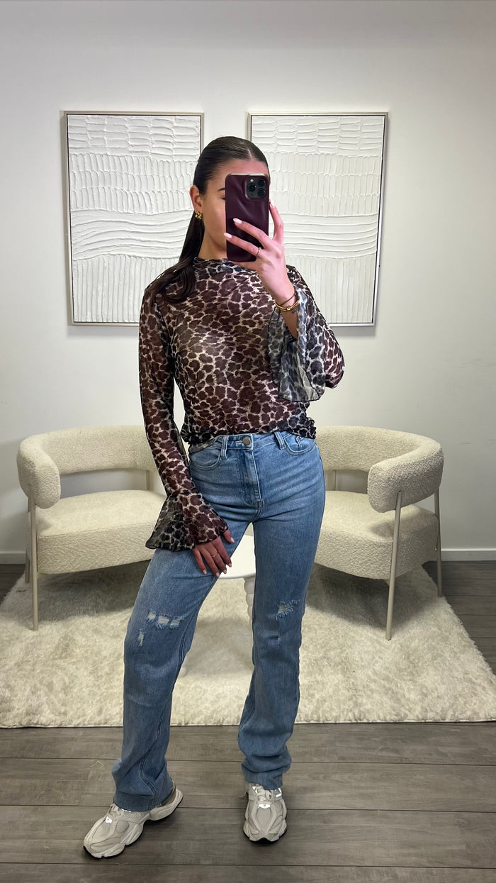 Leopard Top - Print