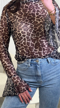 Leopard Top - Print