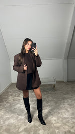 Nyla Blazer - Brown