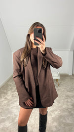 Nyla Blazer - Brown