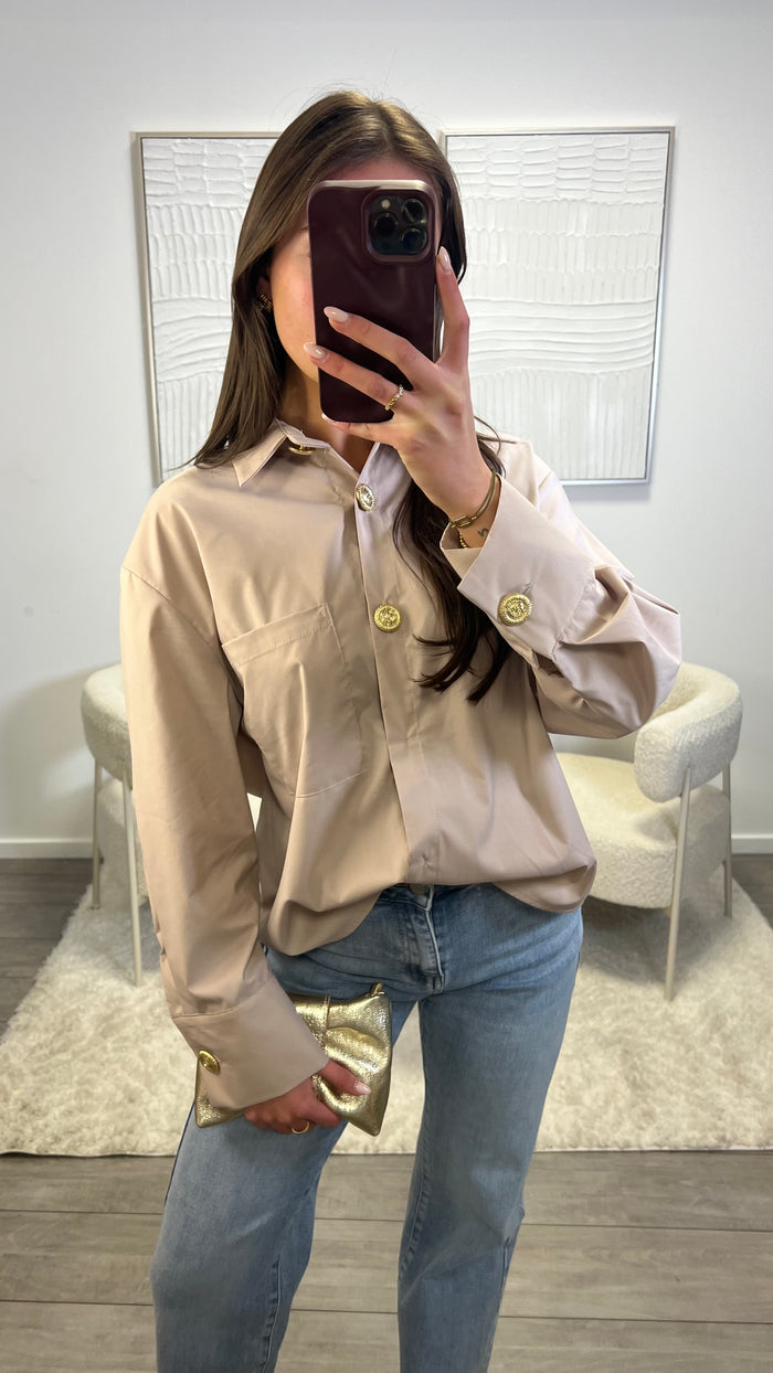 Faye Blouse - Beige