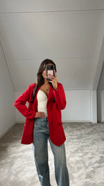 Inaya Blazer - Red