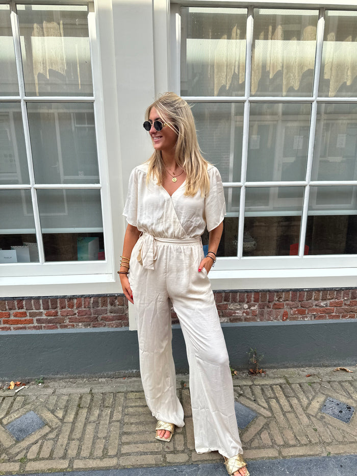 Ash Jumpsuit - Beige