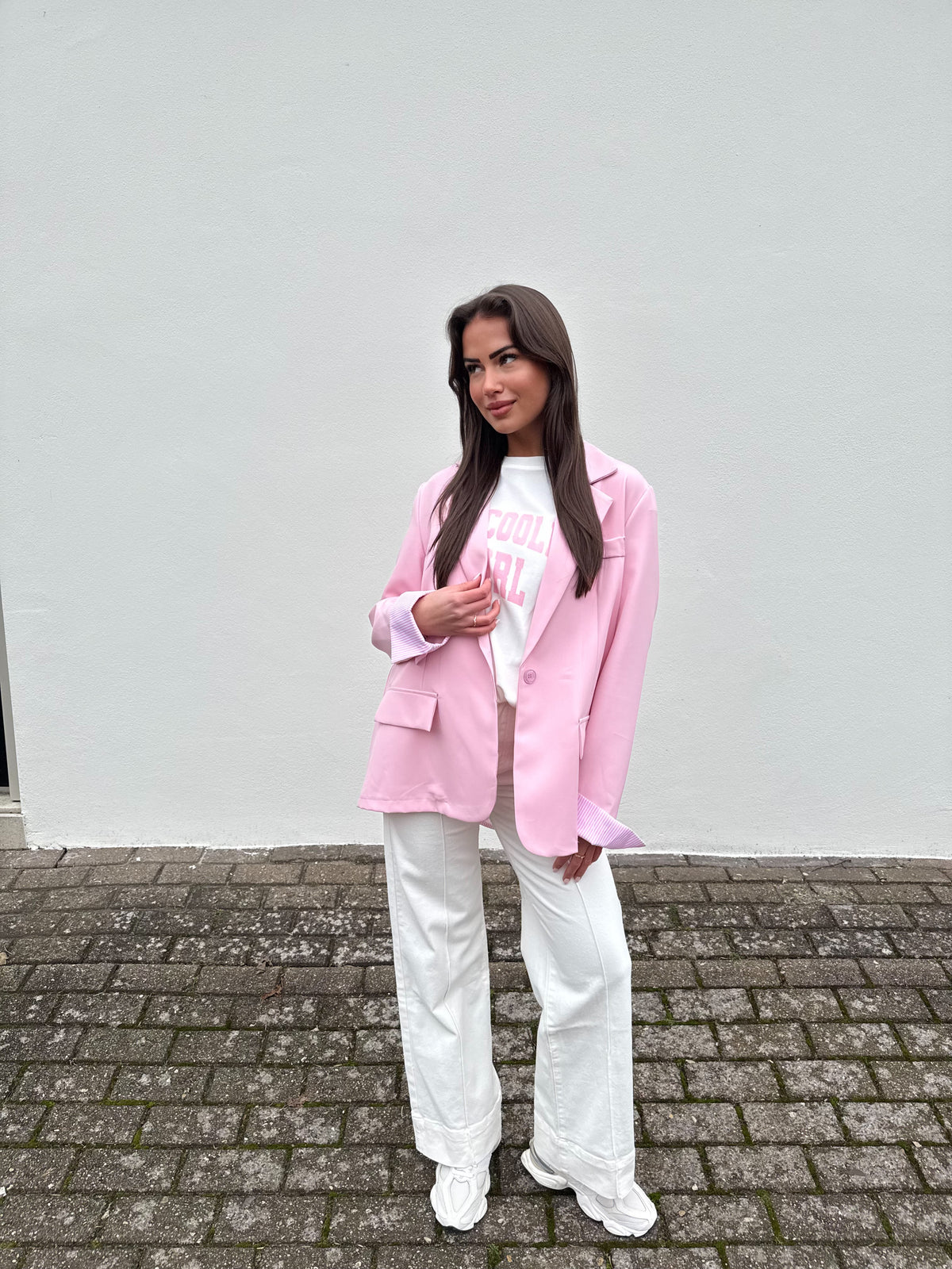 Nola Blazer - Pink