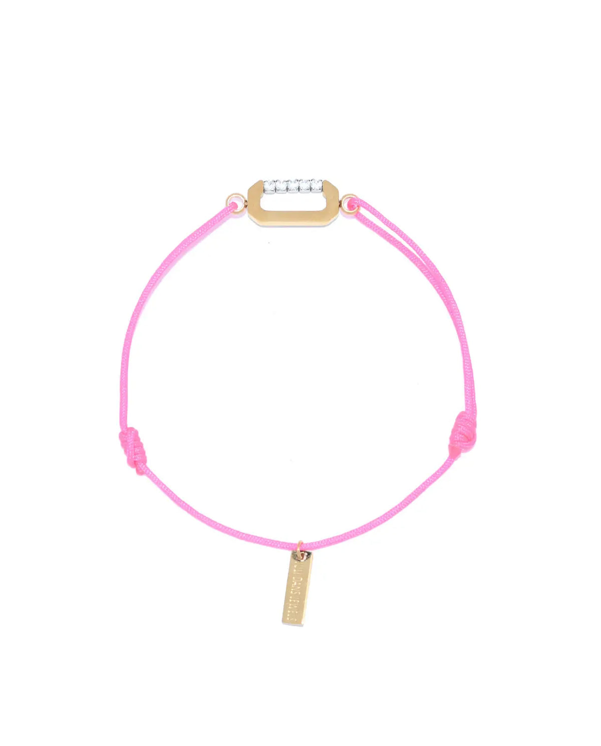 Loulou Lucky Bracelet Neon Roze