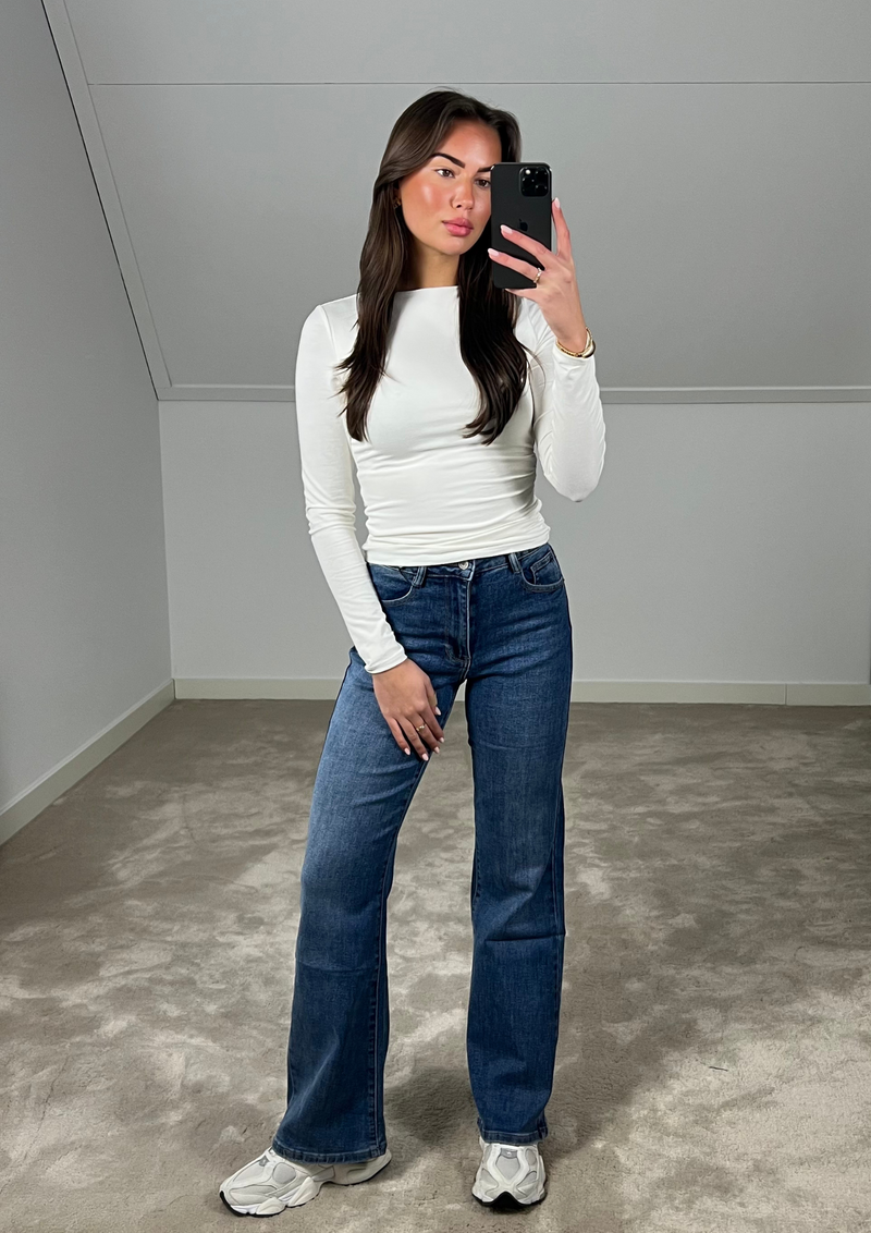 Stormi Jeans - Dark Blue