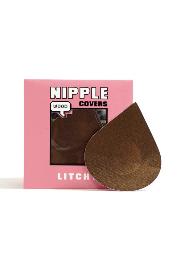 Litchy Nipple Covers - Wood